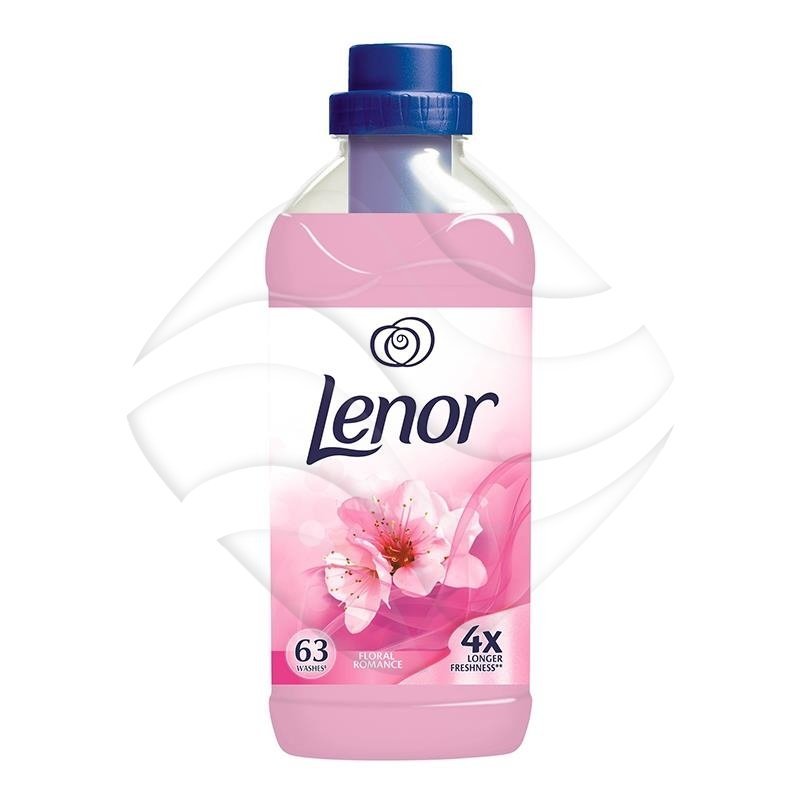 Lenor Płyn do Płukania Tkanin 1.9L Różowy Floral