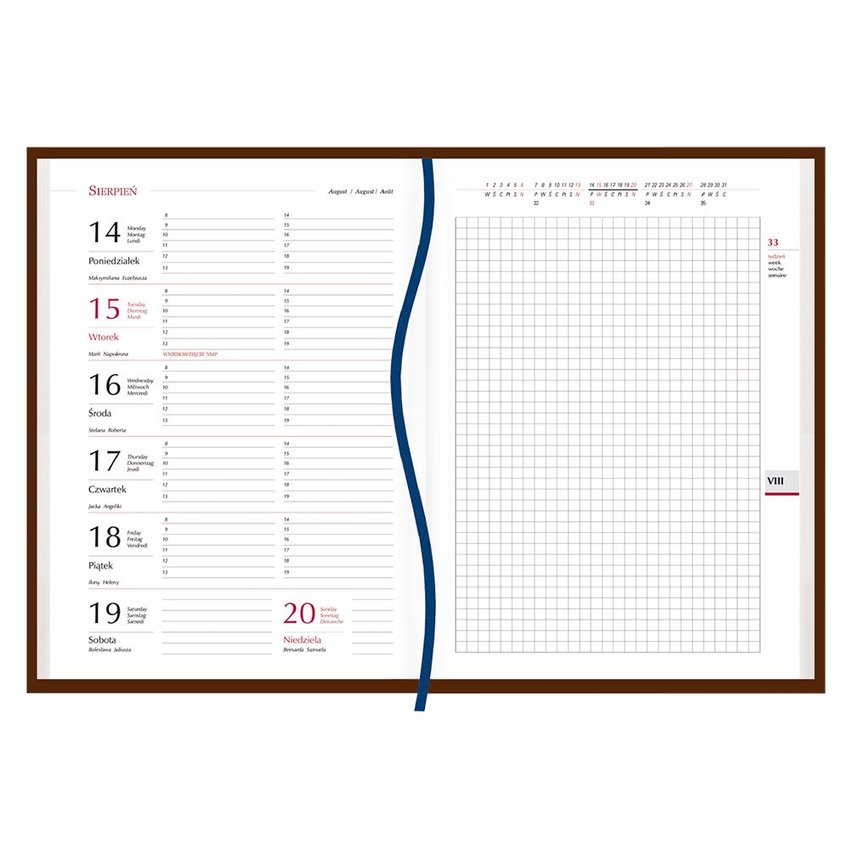 Terminarz A5 Agenda T-Agenda-01 Kwiatki /MiP