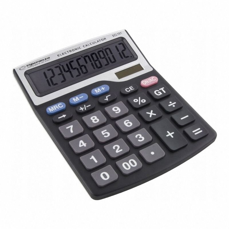 Kalkulator Biurowy Tales Czarny Esperanza