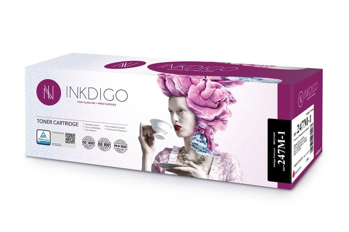 Toner do Brother Tn-247 Magenta DCP-L3510/3550/HL-L3210/L3270/MFC-L3730CDN/3770 Magenta /Inkdigo