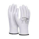Rękawice Donau Safety Pu White Kat. II Rozm. 10 Białe /DONAU SAFETY