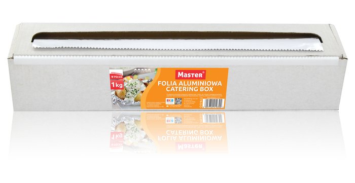 Folia Aluminiowa 1kg Cateringowa z Nozykiem /Master