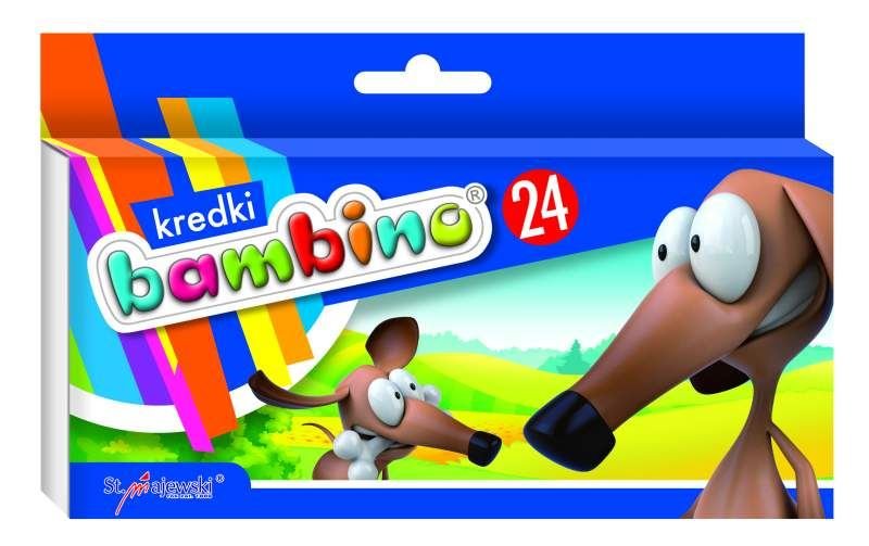 Kredki Bambino 24 kol. /St.Majewski