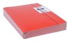 Teczka z gumką OFFICE PRODUCTS karton/lakier A4 320gsm 3-skrz., mix kolorów