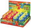 Temperówka Keyroad Color Mate Plastikowa Podwójna Z Pojemnikiem Ostrzenie Zaokrąglone Pakowane Na Displayu Mix Kolorów