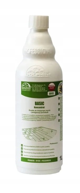 Dolphin Koncentrat Do Bieżącego Mycia i Pielęgnacji Posadzek Basic D111 1L