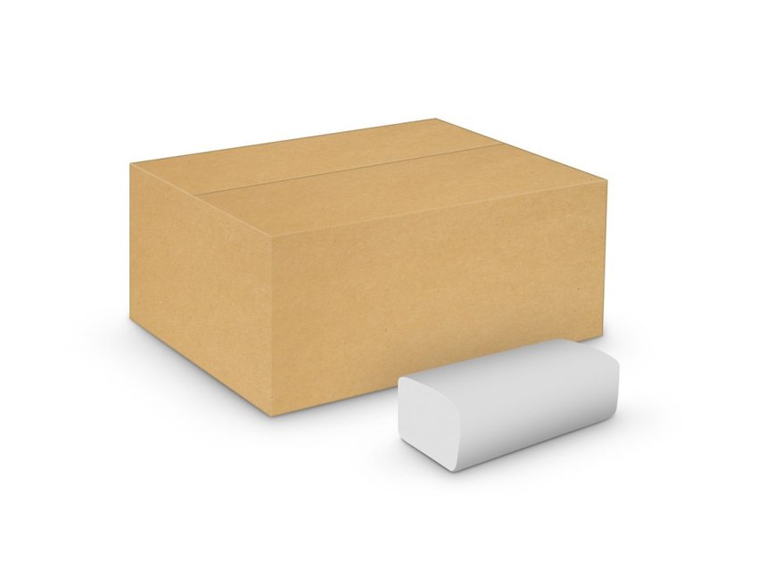 Ręczniki papierowe składane celuloza, 2 warstwy, biały, V-Fold ZZ 3000 /VELVET PROFESSIONAL
