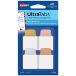 Ultra Tabs samoprzylepne zakładki indeksujące metaliczne 25,4x38,1 mm No.74785 / Avery