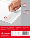 Kieszonka Samoprzylepna na Wizytówki A'50 /Panta Plast