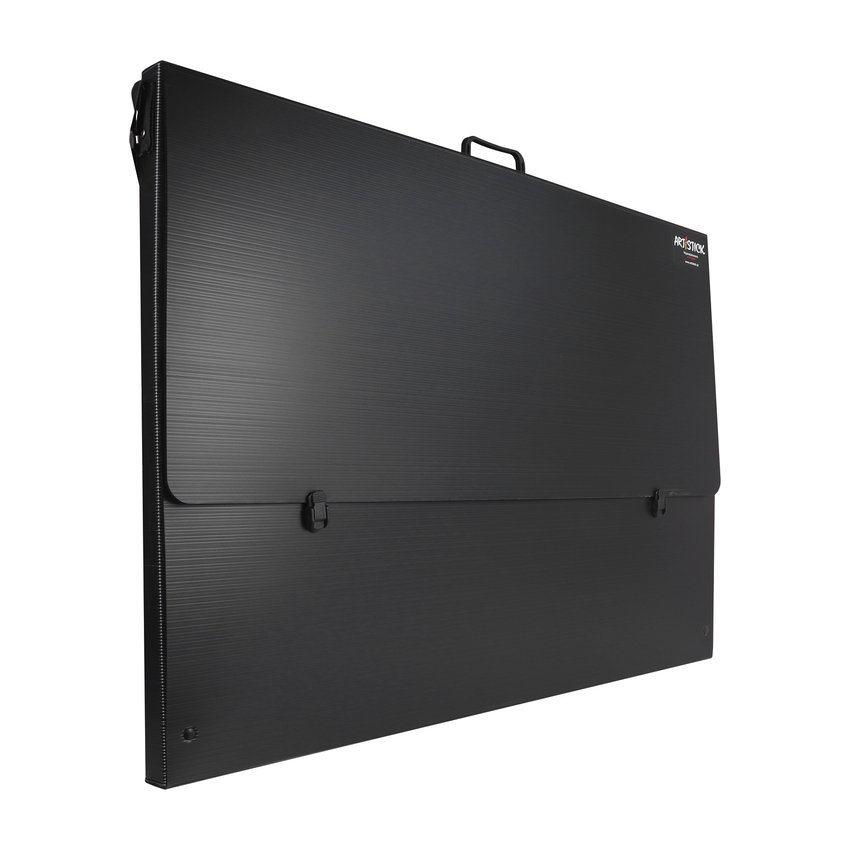 Teczka z Rączką B2 Polipropylen Czarna z Paskiem /Artistick
