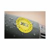 Etykiety Inspekcyjne Vinylowe 20XX Rok do Uzupełnienia Avery śr.30 A'80 Żółte No.7902
