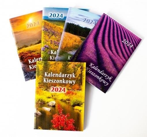  Kalendarz 2024 kieszonkowy MIX