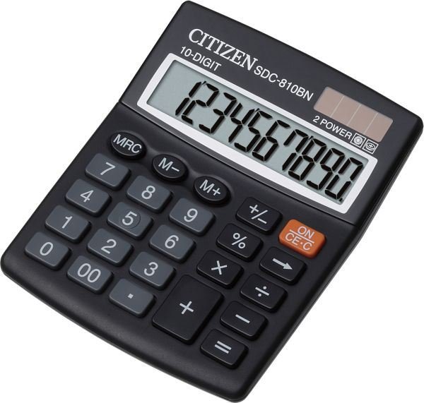 Kalkulator Citizen SDC-810BN Czarny