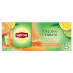 Herbata Lipton Zielona Z Nutą Cytrusów 20 Torebek