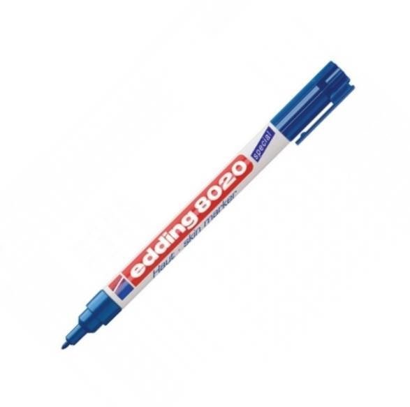 Marker Edding 8020 do Skóry 1mm Niebieski