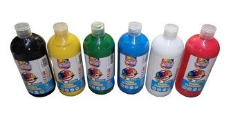 Farby Plakatowe 6 kol. 500ml Mix Sweet Colours / Otocki
