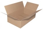 Pudło pakowe, zamykane, 627x367x171mm, typ InP B, szare / OFFICE PRODUCTS