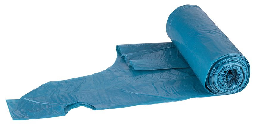 Worki na śmieci DONAU ECO z uchwytami Knoties 100l 10 szt., niebieskie