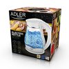 Czajnik szklany 1,7L Adler AD 1274 white