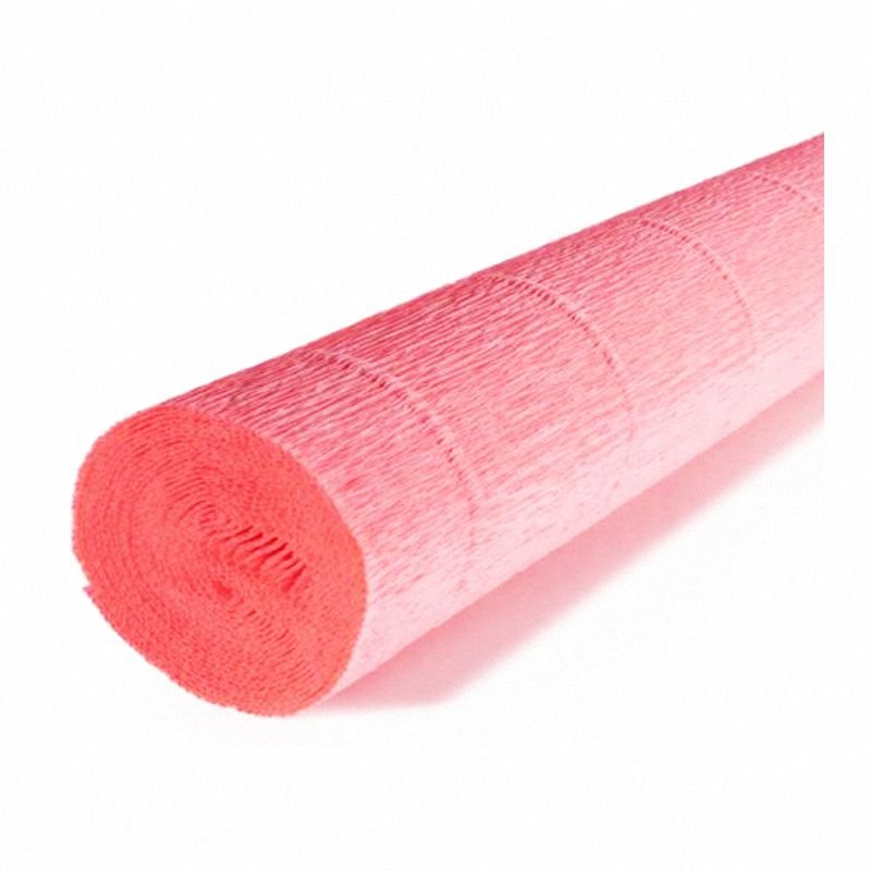 Bibuła Krepina Florystyczna 0,5x2m nr.11 Różowa Indyjska