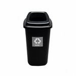 Kosz na Śmieci SORT BIN 90L Czarny INNE  / Plafor
