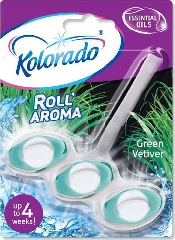 Kostka Do Wc Roll'Aroma Green Vetiver Zawieszka/Kolorado