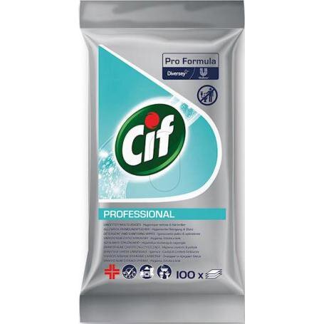 Cif Professional uniwersalne chusteczki czyszczące 100 szt.  /Cif
