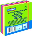 Bloczek Samoprzylepny 76x76 400k 5kol. Neon (zielony) /Donau