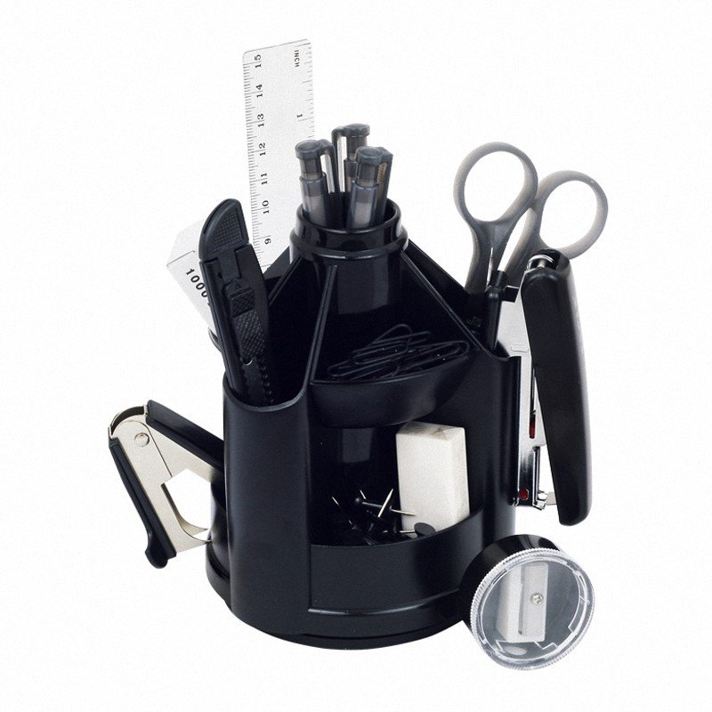 Przybornik Biurowy 730S Z Wyposażeniem Czarny /Eagle