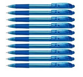 Długopis Aut. Pentel BK417 0.7mm 10sztuk Niebieski