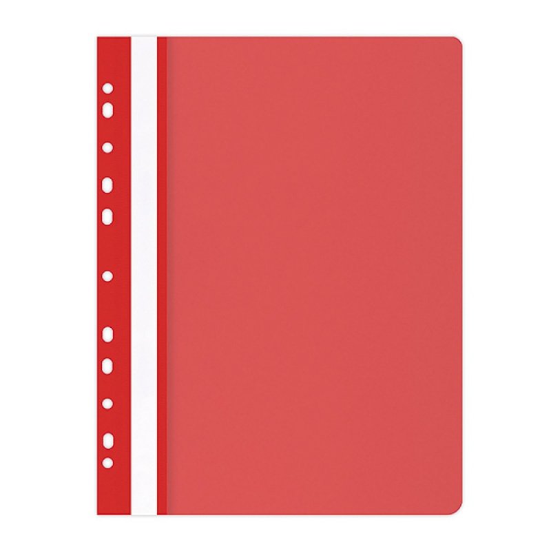 Skoroszyt A4 PP z Europ. A'25 Czerwony /Office Products