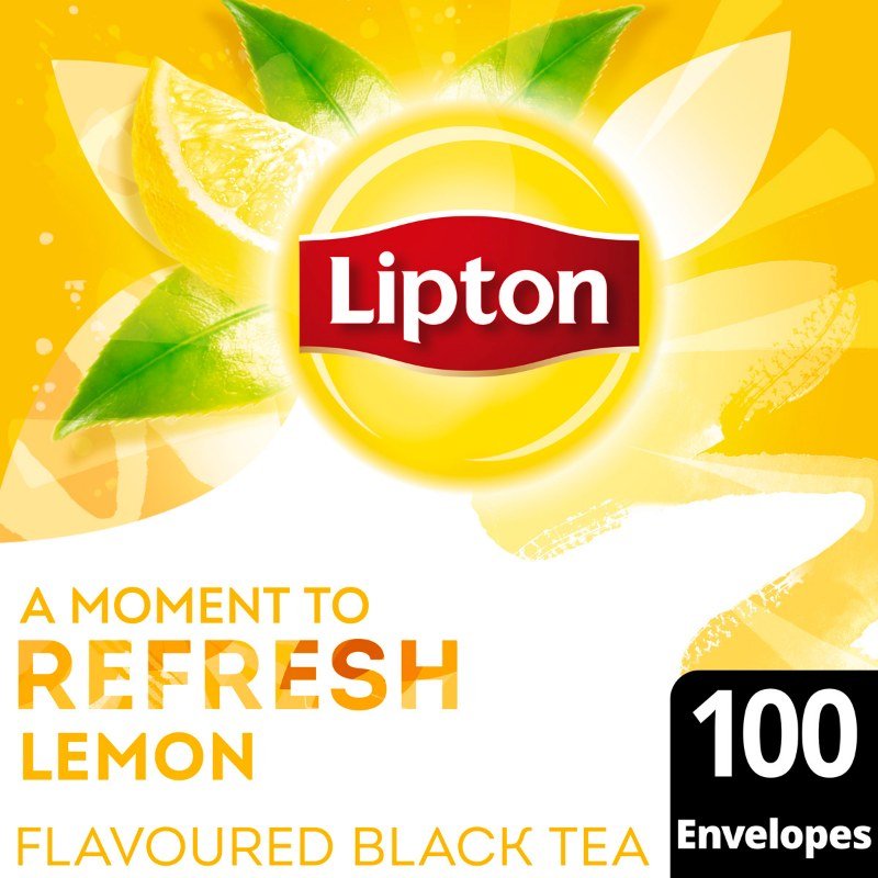 Herbata Lipton Refresh Lemon 100 Kopert