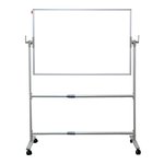 Tablica Obrotowa  Dwustronnie Suchościerana Magnetyczna Biała Rama Aluminiowa Prestige 180x120 cm /Memobe