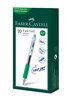 Długopis Automatyczny Żelowy Fast Gel   0,7 Mm Zielony Faber-Castell