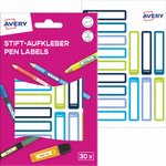 Naklejki na Przybory do Pisania A'30 RESMI30G /Avery