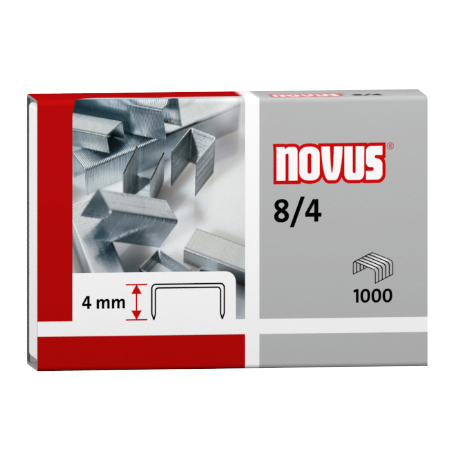 Zszywki Novus 8/4 1000szt. 040-0130