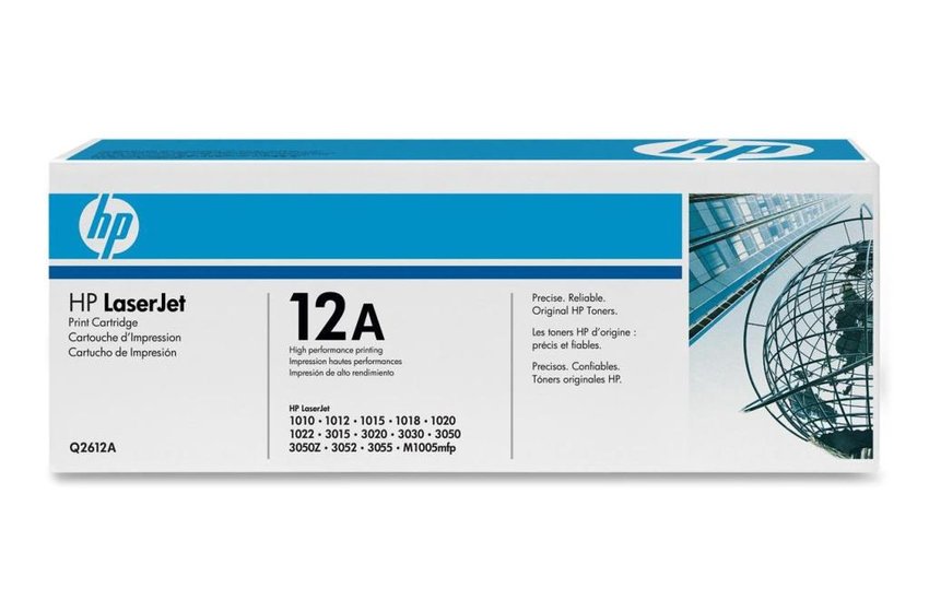 HP 12A [Q2612A] 1020/3015/3020/3030/3050/M1005 Czarny (Oryg.)