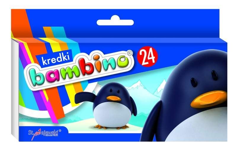Kredki Bambino 24 kol. /St.Majewski