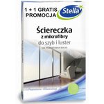 Ściereczka z mikrofibry DO SZYB I LUSTER +1szt GRATIS