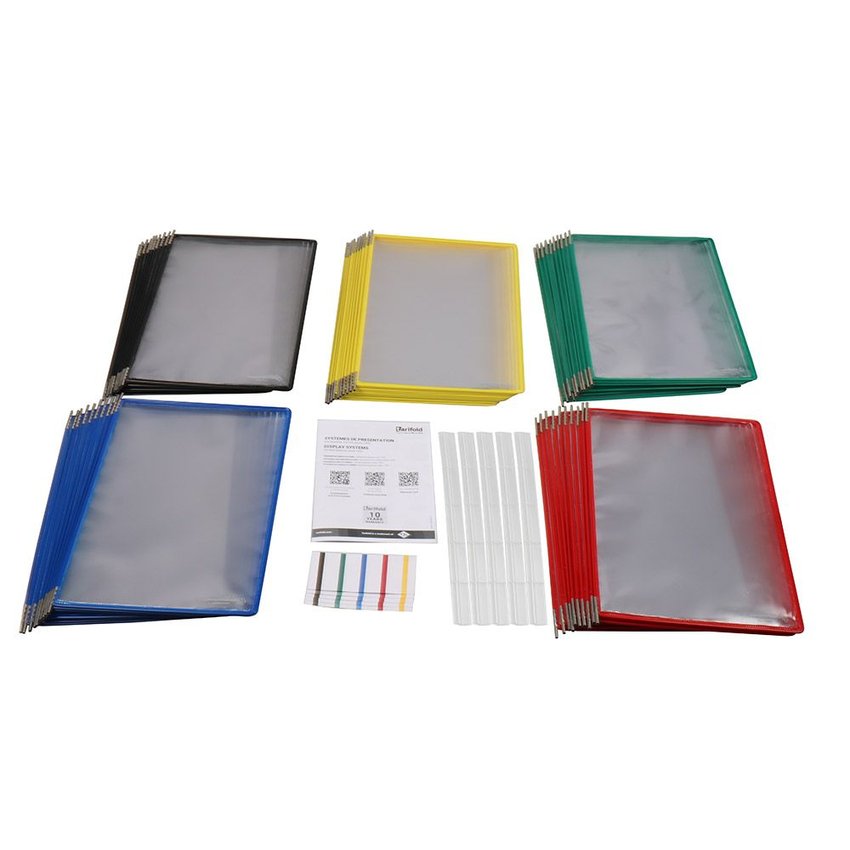 Panel Prezentacyjny A4 A'10 Otw. Z Góry Czarny /Tarifold