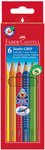 Kredki Jumbo Grip 6 Kol. Opakowanie Karton Faber-Castell