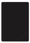 Teczka Z Gumką Office Products A4 PP 500 mikr. 3-Skrz. Czarna