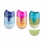 Temperówka Pojedyncza z Gumką Combi Mini Faber-Castell