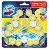 Domestos Power 5 Kostka WC 3x55g Zawieszka Lime