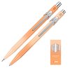 Zestaw długopis 849 i ołówek 844 CARAN D'ACHE Sunset Sky w etui pomarańczowy