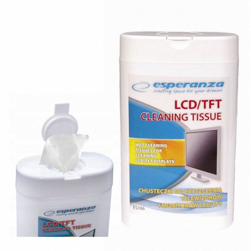 Chusteczki Do Czyszczenia Lcd/Tft A'100 / Esperanza