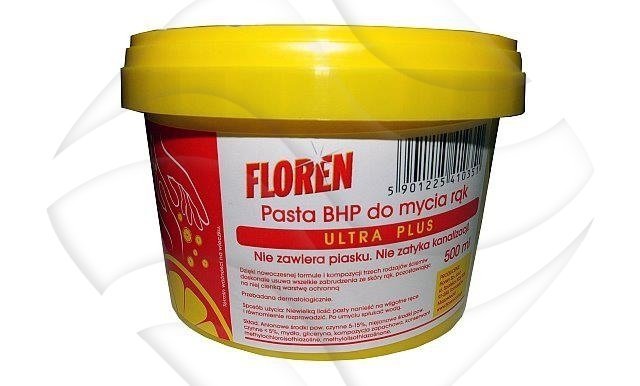 Pasta Bhp Do Mycia Rąk 500g /Floren