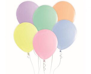 Balony Beauty&Charm, makaronowe mix 12"/ 50 szt./GoDan