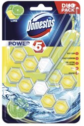 Domestos Power 5 Kostka WC Duo Zawieszka Lime