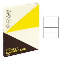 Etykiety Samoprzylepne 105x74 8/A4  A'100 /Grand